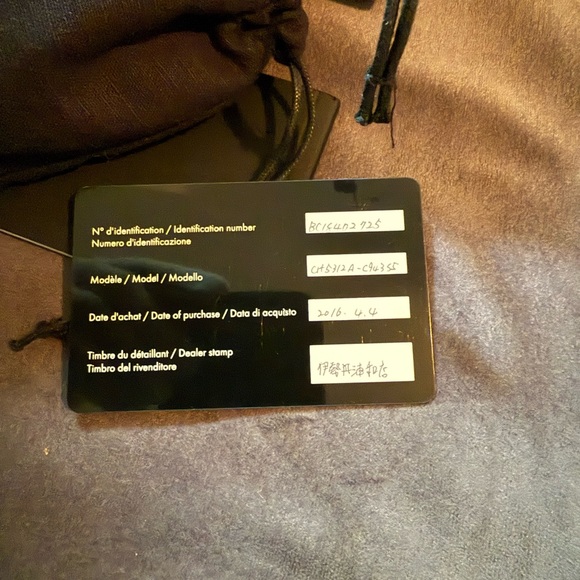 🔥Chanel 2016 multi color logo sunglasses full inclusion and original COA🔥 - Picture 3 of 17